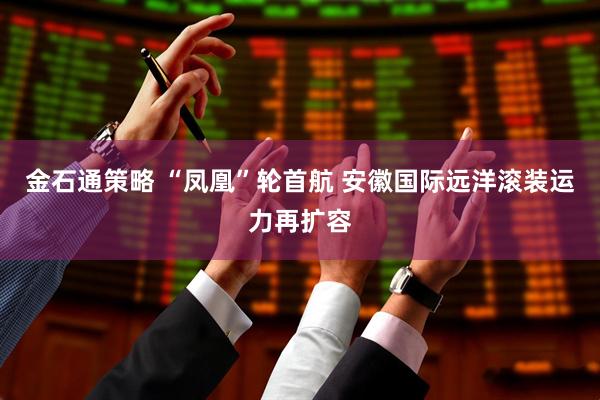 金石通策略 “凤凰”轮首航 安徽国际远洋滚装运力再扩容